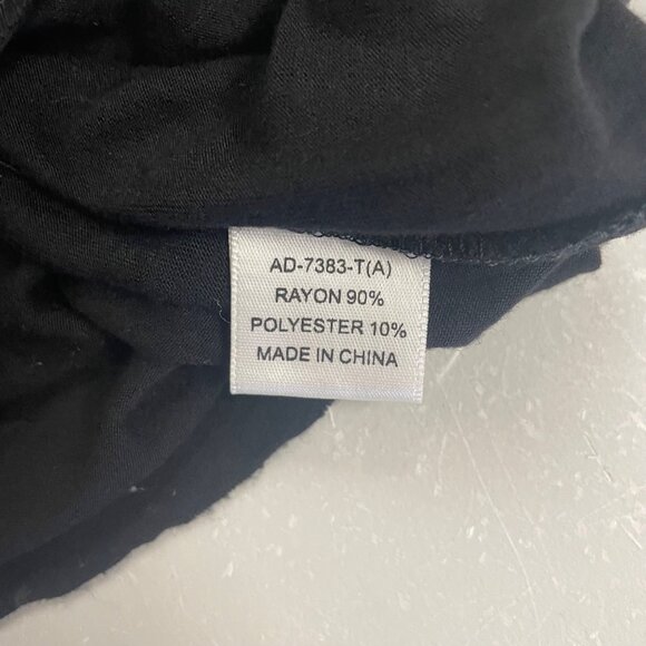 Aryn K. Womens Strapless Dress Draped Sheath Black Size Medium Zip - Picture 9 of 9